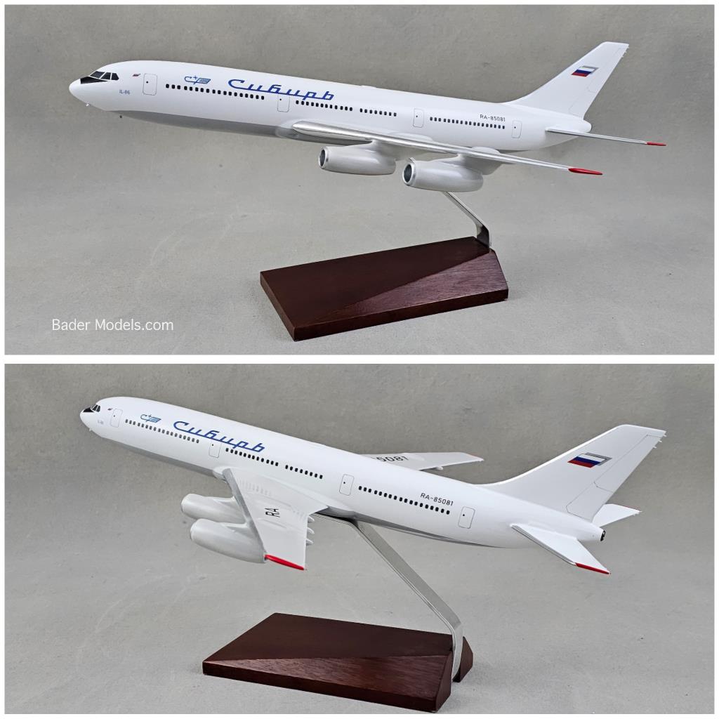 Siberia Airlines - IL86 - (1:100)